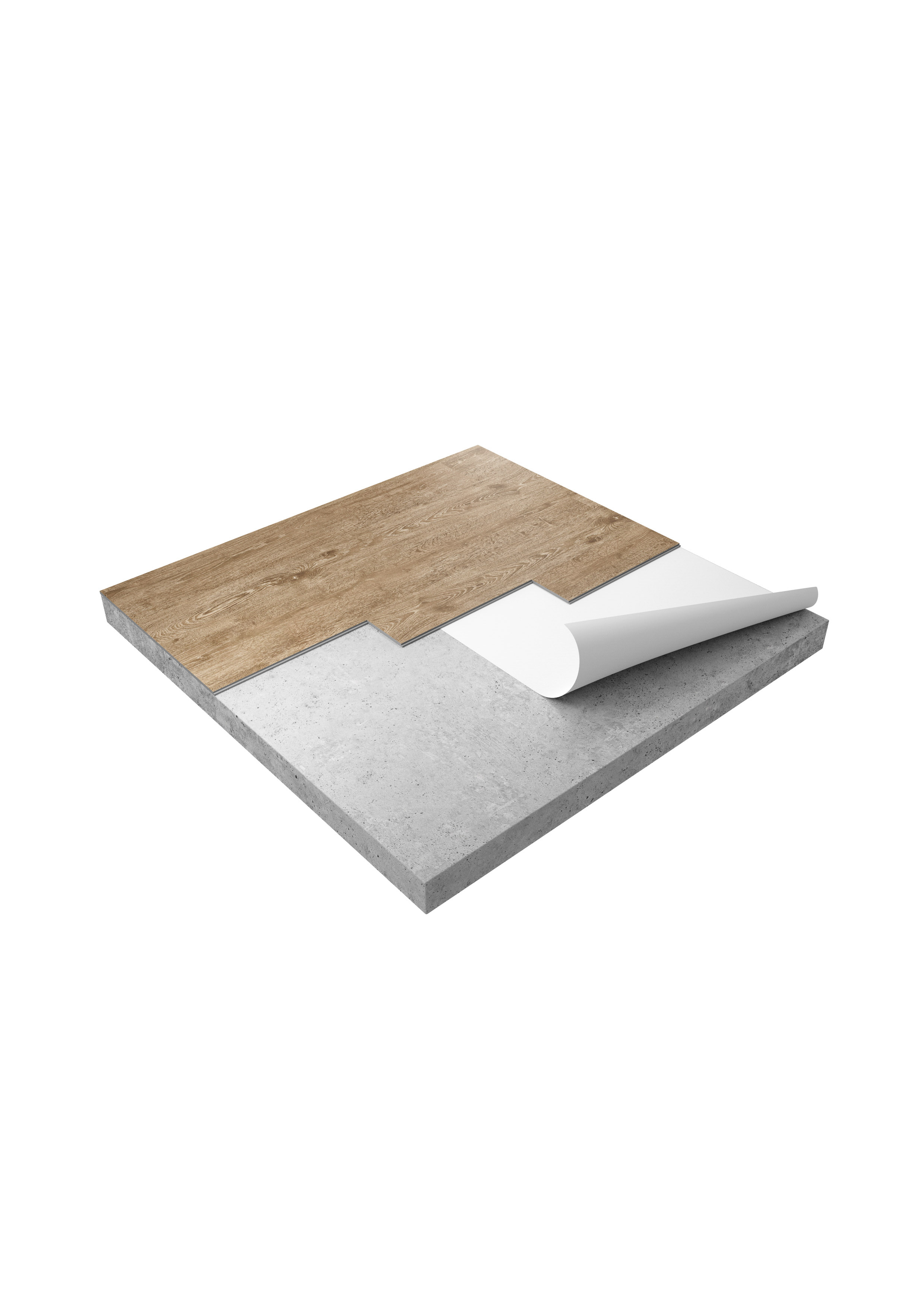 Vinyylilankun alusmateriaali